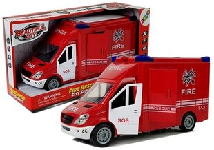 Tuletõrjeauto valguse ja heliefektidega hind ja info | Poiste mänguasjad | kaup24.ee