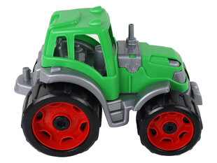 Traktor-ekskavaator, roheline hind ja info | Poiste mänguasjad | kaup24.ee