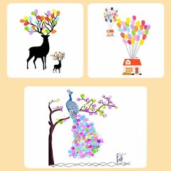 Набор для рисования пальчиками «Животные» цена и информация | Принадлежности для рисования, лепки | kaup24.ee