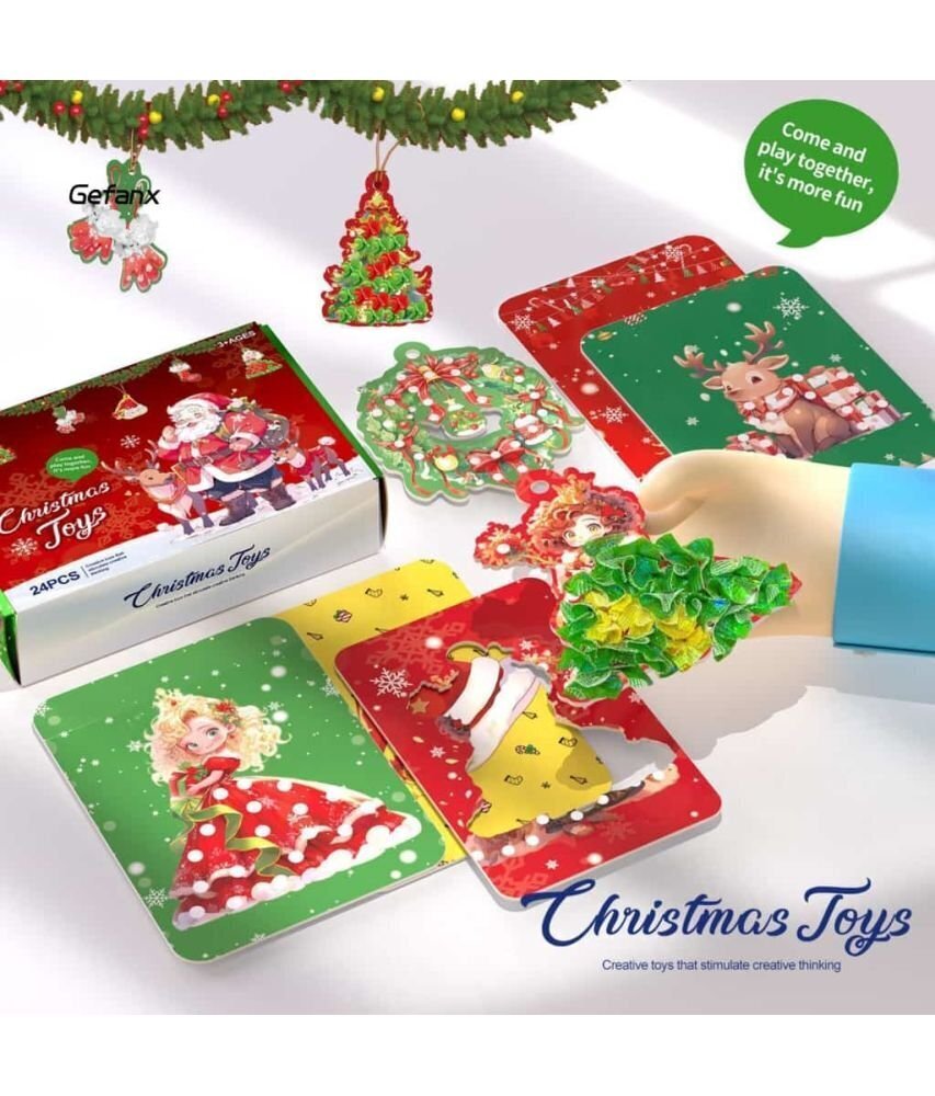 Origami komplekt "Poke art" Jõulud цена и информация | Arendavad mänguasjad | kaup24.ee