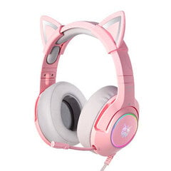Onikuma K9 Pink RGB цена и информация | Наушники | kaup24.ee