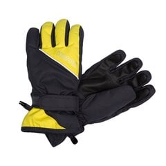 Huppa детские перчатки 150г Jason 82650015*00218, тёмно-серый/желтый 4741632055667 цена и информация | Шапки, перчатки, шарфы для мальчиков | kaup24.ee