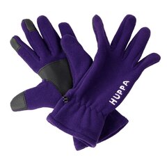 Huppa флисовые перчатки Aamu 82590000*70073, тёмно-лиловый 4741632052826 цена и информация | Шапки, перчатки, шарфы для девочек | kaup24.ee