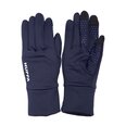 Детские мягкие и удобные перчатки софтшелл Huppa Rooney 82700000*00086, тёмно-синие, 4741632142220