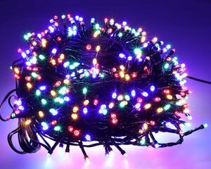 LED-tuled, 600 led-i, mitmevärviline hind ja info | Jõulutuled | kaup24.ee
