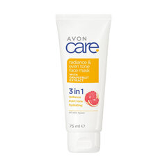 Näomask "Radiance and ühtlane toon" greibi ekstraktiga Avon Care, 75ml hind ja info | Näomaskid, silmamaskid | kaup24.ee