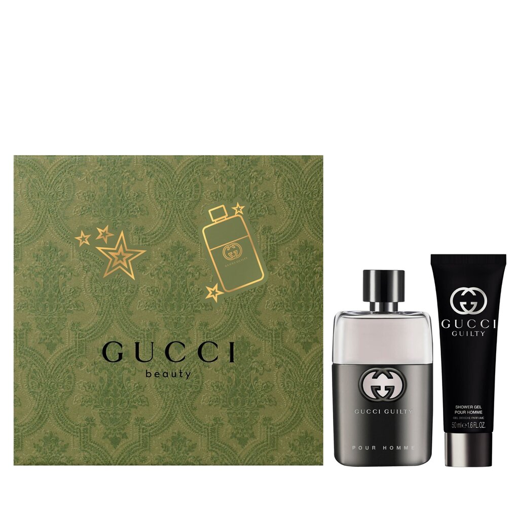 Kinkekomplekt Gucci Guilty EDT цена и информация | Meeste parfüümid | kaup24.ee
