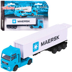 Veoauto Maerski koos 40-jalgse konteinerveokiga цена и информация | Игрушки для мальчиков | kaup24.ee