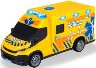 Päästeauto interaktiivne kiirabi + lisaseadmed Valgus Heli hind ja info | Poiste mänguasjad | kaup24.ee