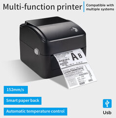 Termoprinter etikettide ja kleebiste jaoks 108mm, Xprinter XP-420BX hind ja info | Printerid | kaup24.ee