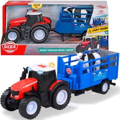 Трактор с прицепом Simba Dickey Toys цена и информация | Развивающий мелкую моторику - кинетический песок KeyCraft NV215 (80 г) детям от 3+ лет, бежевый | kaup24.ee
