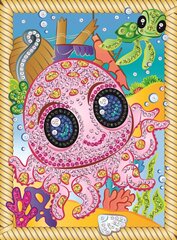 Paelussi pilt Octopus Creative Kit цена и информация | Sequin Art Товары для детей и младенцев | kaup24.ee