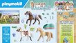 71356 Playmobil® Horses of Waterfall 3 hobust koos tarvikutega цена и информация | Klotsid ja konstruktorid | kaup24.ee