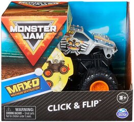 Monster Jam Max-D click & flip sõiduk 1:43 hind ja info | Poiste mänguasjad | kaup24.ee