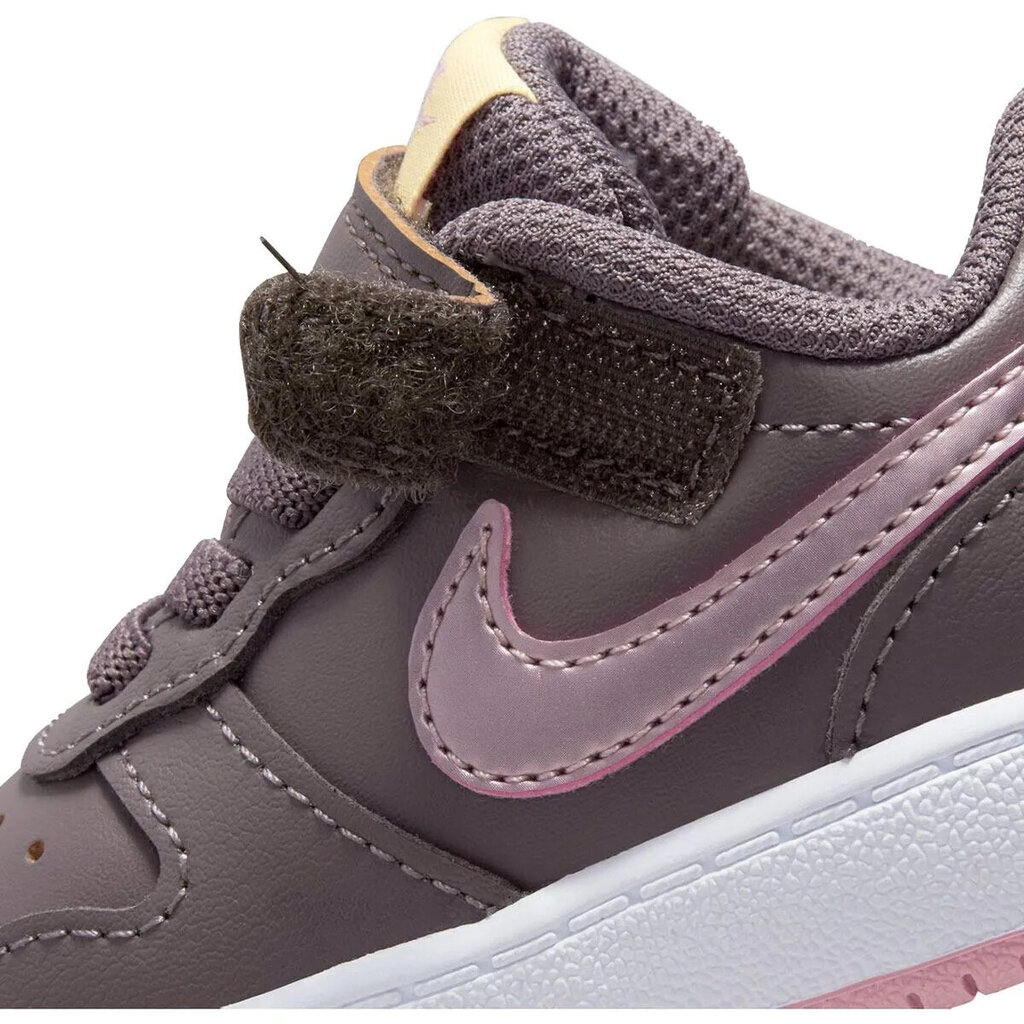 Spordijalatsid lastele Nike Court Borough Low 2 Purple BQ5453 200, lilla цена и информация | Laste spordijalatsid | kaup24.ee