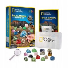 National Geographic kivimite ja mineraalide komplekt цена и информация | Развивающие игрушки | kaup24.ee