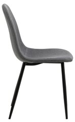 4-tooli komplekt Celia, must hind ja info | Söögilaua toolid, köögitoolid | kaup24.ee