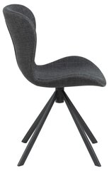 2-tooli komplekt Actona Batilda, must hind ja info | Söögilaua toolid, köögitoolid | kaup24.ee