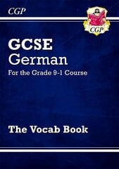 GCSE German Vocab Book hind ja info | Noortekirjandus | kaup24.ee