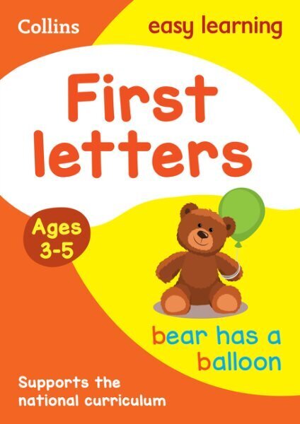 First Letters Ages 3-5: Ideal for Home Learning hind ja info | Noortekirjandus | kaup24.ee
