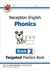 Reception English Phonics Targeted Practice Book - Book 2 hind ja info | Noortekirjandus | kaup24.ee