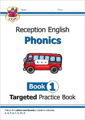 Reception English Phonics Targeted Practice Book - Book 1 hind ja info | Noortekirjandus | kaup24.ee