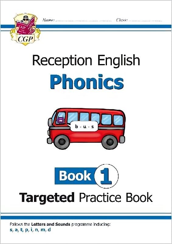 Reception English Phonics Targeted Practice Book - Book 1 цена и информация | Noortekirjandus | kaup24.ee