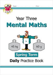 KS2 Mental Maths Year 3 Daily Practice Book: Spring Term hind ja info | Noortekirjandus | kaup24.ee