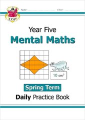 KS2 Mental Maths Year 5 Daily Practice Book: Spring Term hind ja info | Noortekirjandus | kaup24.ee