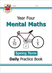 KS2 Mental Maths Year 4 Daily Practice Book: Spring Term hind ja info | Noortekirjandus | kaup24.ee
