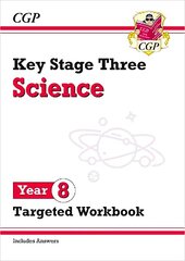 KS3 Science Year 8 Targeted Workbook (with answers) hind ja info | Noortekirjandus | kaup24.ee