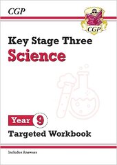 KS3 Science Year 9 Targeted Workbook (with answers) hind ja info | Noortekirjandus | kaup24.ee