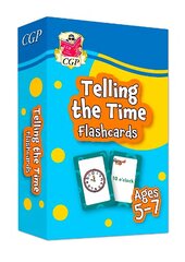 Telling the Time Flashcards for Ages 5-7 hind ja info | Noortekirjandus | kaup24.ee