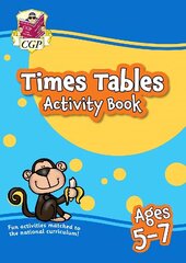 Times Tables Activity Book for Ages 5-7 hind ja info | Noortekirjandus | kaup24.ee