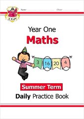 KS1 Maths Year 1 Daily Practice Book: Summer Term hind ja info | Noortekirjandus | kaup24.ee
