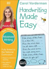 Handwriting Made Easy: Advanced Writing, Ages 7-11 (Key Stage 2): Supports the National Curriculum, Handwriting Practice Book цена и информация | Книги для подростков и молодежи | kaup24.ee