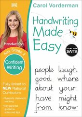 Handwriting Made Easy: Confident Writing, Ages 7-11 (Key Stage 2): Supports the National Curriculum, Handwriting Practice Book цена и информация | Книги для подростков и молодежи | kaup24.ee