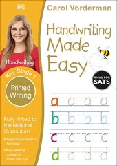 Handwriting Made Easy: Printed Writing, Ages 5-7 (Key Stage 1): Supports the National Curriculum, Handwriting Practice Book hind ja info | Noortekirjandus | kaup24.ee