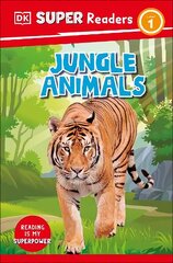 DK Super Readers Level 1 Jungle Animals цена и информация | Книги для подростков и молодежи | kaup24.ee