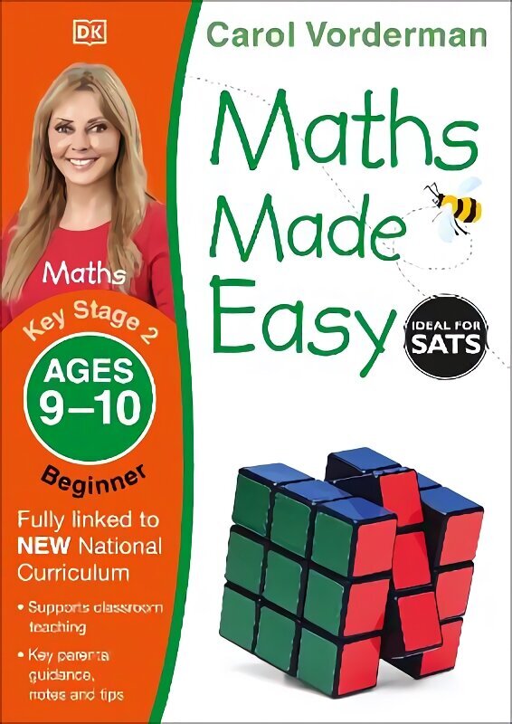 Maths Made Easy: Beginner, Ages 9-10 (Key Stage 2): Supports the National Curriculum, Maths Exercise Book цена и информация | Noortekirjandus | kaup24.ee