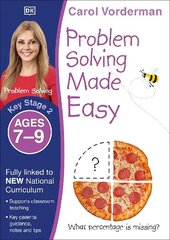 Problem Solving Made Easy, Ages 7-9 (Key Stage 2): Supports the National Curriculum, Maths Exercise Book hind ja info | Noortekirjandus | kaup24.ee