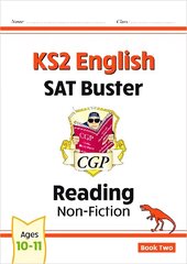 KS2 English Reading SAT Buster: Non-Fiction - Book 2 (for the 2024 tests) цена и информация | Книги для подростков и молодежи | kaup24.ee