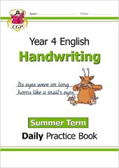 KS2 Handwriting Year 4 Daily Practice Book: Summer Term hind ja info | Noortekirjandus | kaup24.ee