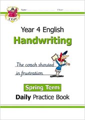 KS2 Handwriting Year 4 Daily Practice Book: Spring Term hind ja info | Noortekirjandus | kaup24.ee