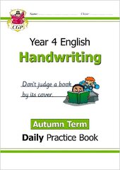 KS2 Handwriting Year 4 Daily Practice Book: Autumn Term hind ja info | Noortekirjandus | kaup24.ee