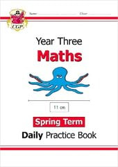 KS2 Maths Year 3 Daily Practice Book: Spring Term hind ja info | Noortekirjandus | kaup24.ee