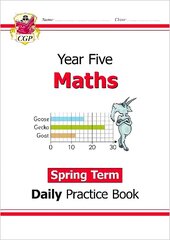 KS2 Maths Year 5 Daily Practice Book: Spring Term hind ja info | Noortekirjandus | kaup24.ee