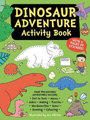 Dinosaur Adventure Activity Book hind ja info | Väikelaste raamatud | kaup24.ee