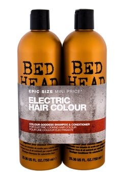 Набор для ухода за окрашенными волосами Tigi Bed Head Colour Goddess: шампунь 750 мл + кондиционер 750 мл цена и информация | Шампуни | kaup24.ee