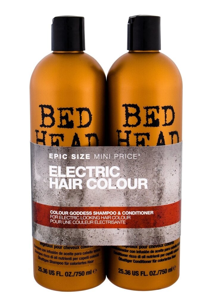 Šampooni komplekt värvitud juustele Tigi Bed Head Colour Goddess цена и информация | Šampoonid | kaup24.ee
